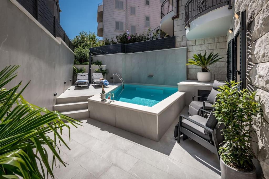 Apartment One B With Heated Private Pool Dubrovnik Kültér fotó